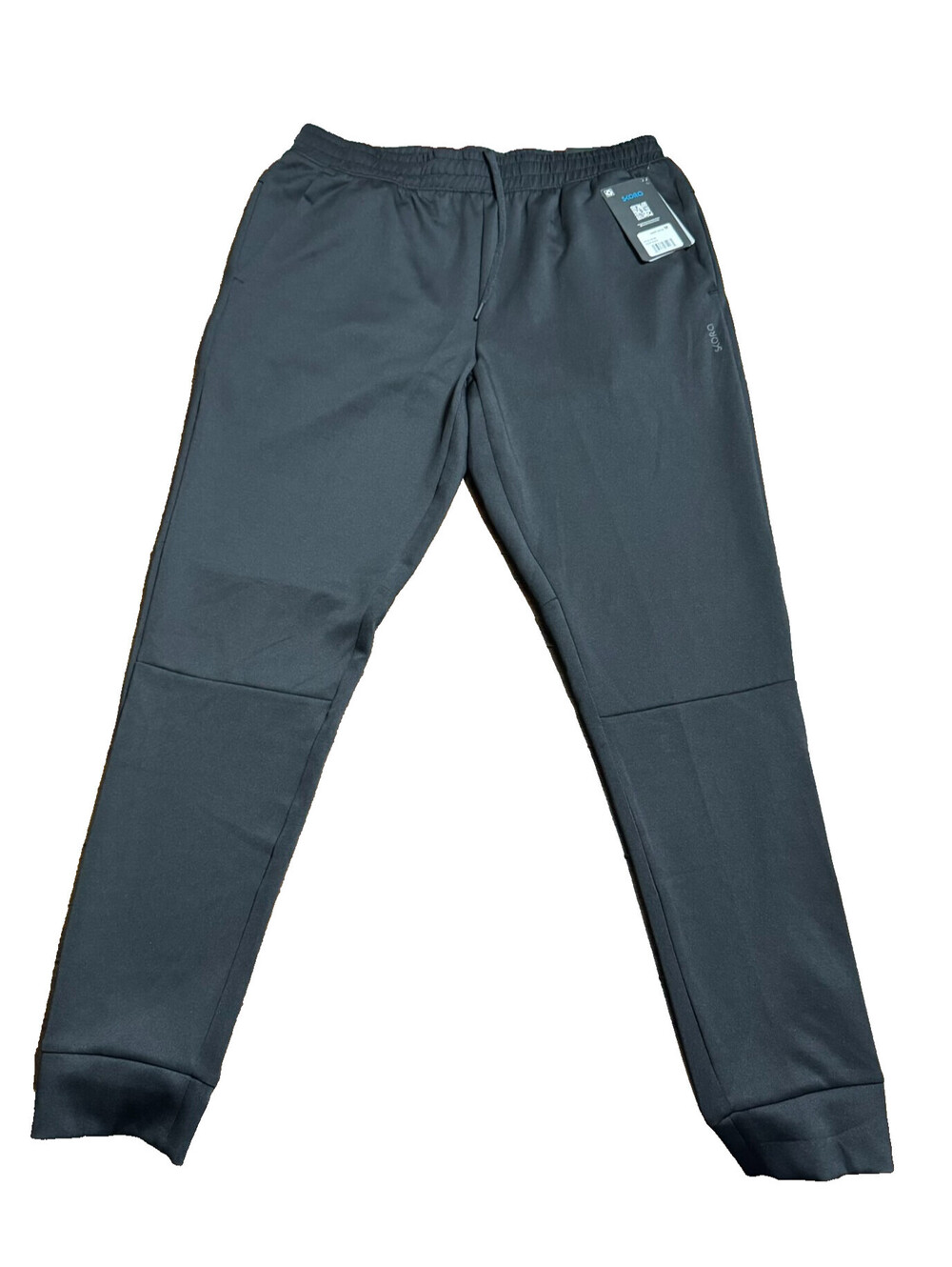 Skora Qwick-Dry Pants Mens Medium Black Jogger Fit Stretch Waistband NEW